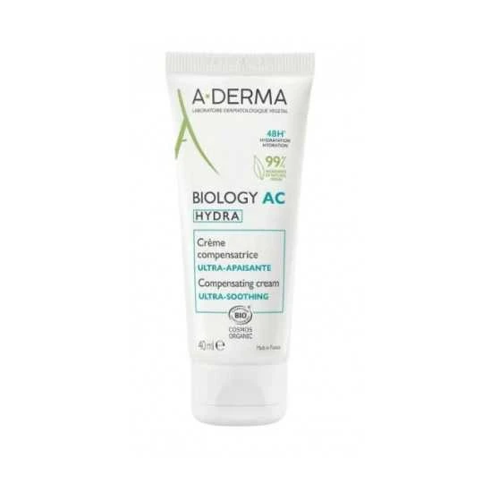 Aderma Biology AC Hydra Crème Compensatrice Ultra Apaisante 40ml 1 Aderma Biology AC Hydra Crème Compensatrice Ultra Apaisante 40ml
