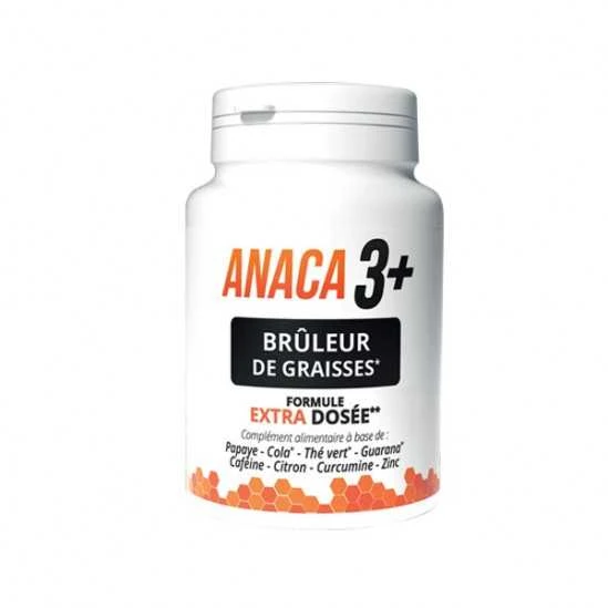 Anaca 3 Bruleur De Graisse Extra Dosée 120 Gélules 1 Anaca 3 Bruleur De Graisse Extra Dosée 120 Gélules