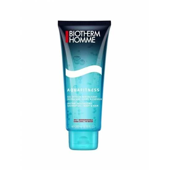 Biotherm Homme Aquafitness Gel Douche Revitalisant Instantané 200ml 1 Biotherm Homme Aquafitness Gel Douche Revitalisant Instantané 200ml