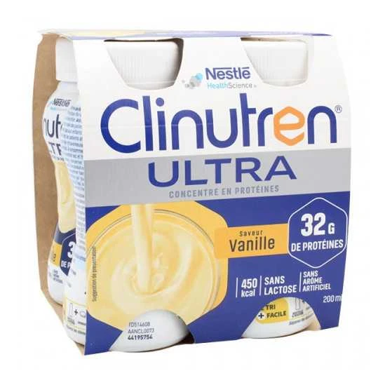 Clinutren Ultra Vanille 4x200Ml 1 Clinutren Ultra Vanille 4x200Ml