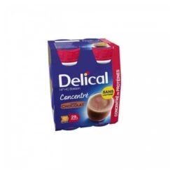 Délical Boisson Concentré Chocolat 4x200Ml