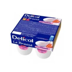 Délical Brassé Fraise 4x200 Grammes