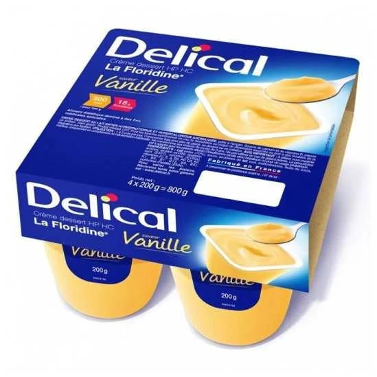 Délical Crème Dessert Saveur Praline 4x200 Grammes 1 Délical Crème Dessert Saveur Praline 4x200 Grammes