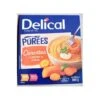 Délical Purées De Carottes Et Pointe De Crème 4x200 Grammes