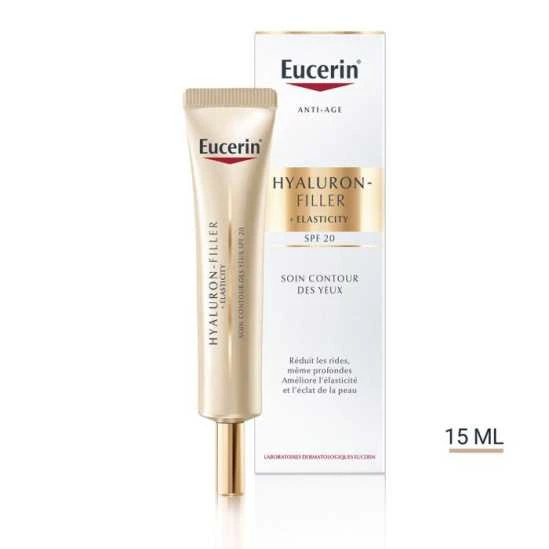Eucerin Hyaluron Filler Elasticity Soin Contour Des Yeux SPF20 15ML 1 Eucerin Hyaluron Filler Elasticity Soin Contour Des Yeux SPF20 15ML