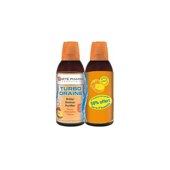 Forté Pharma Turbodraine Pêche Duo 500ml 1 Forté Pharma Turbodraine Pêche Duo 500ml
