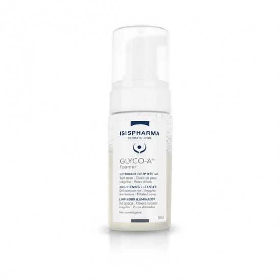 Isispharma Glyco-A Foamer Nettoyant Coup D'éclat 100ml 1 Isispharma Glyco-A Foamer Nettoyant Coup D'éclat 100ml