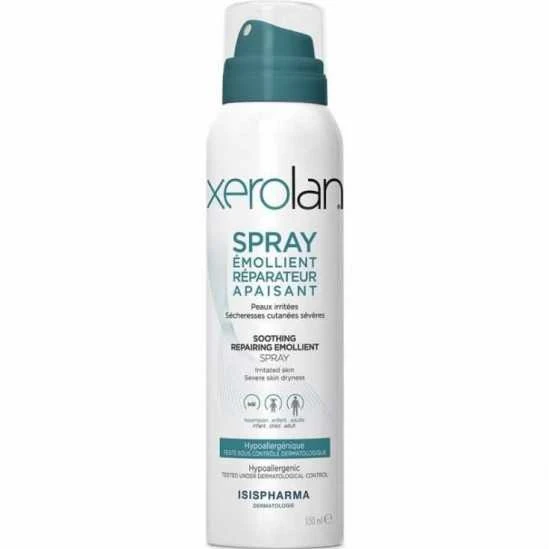 Isispharma Xerolan Spray émollient Réparateur Apaisant 150ml 1 Isispharma Xerolan Spray émollient Réparateur Apaisant 150ml