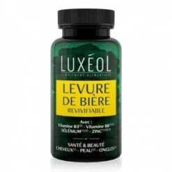 Luxéol Levure De Bière Revivifiable 90 Gélules