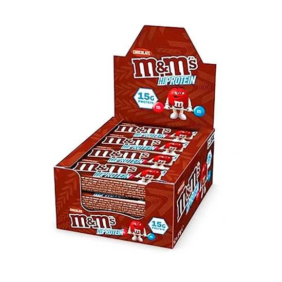 M&M’S Hi Protein Barre Chocolat 12 Barres 1 M&M’S Hi Protein Barre Chocolat 12 Barres
