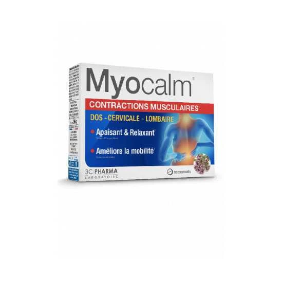 3C Pharma Myocalm Contractions Musculaires 30 Comprimés 1 3C Pharma Myocalm Contractions Musculaires 30 Comprimés