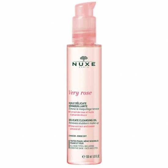 Nuxe Very Rose Huile Délicate Démaquillante 150ml 1 Nuxe Very Rose Huile Délicate Démaquillante 150ml