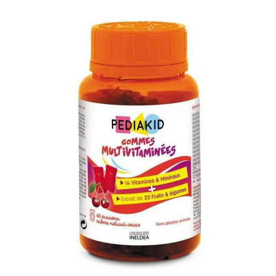 Pediakid Gommes Multivitaminés 60 Gommes 1 Pediakid Gommes Multivitaminés 60 Gommes