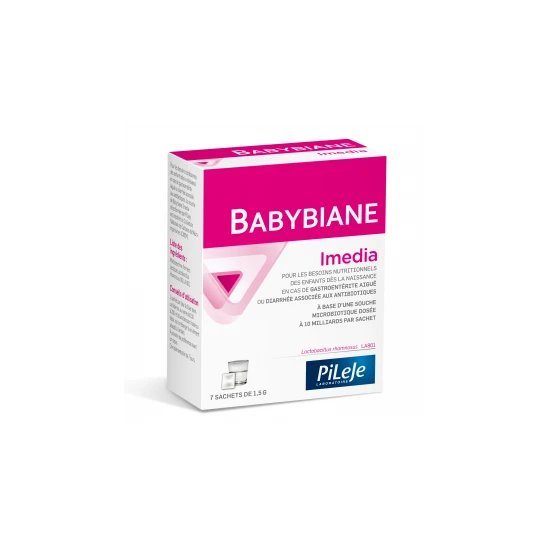 Pileje Babybiane Imedia 7 Sachets 1.5g 1 Pileje Babybiane Imedia 7 Sachets 1.5g
