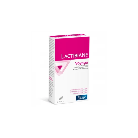 Pilèje Lactibiane Voyage 14 Gélules 1 Pilèje Lactibiane Voyage 14 Gélules