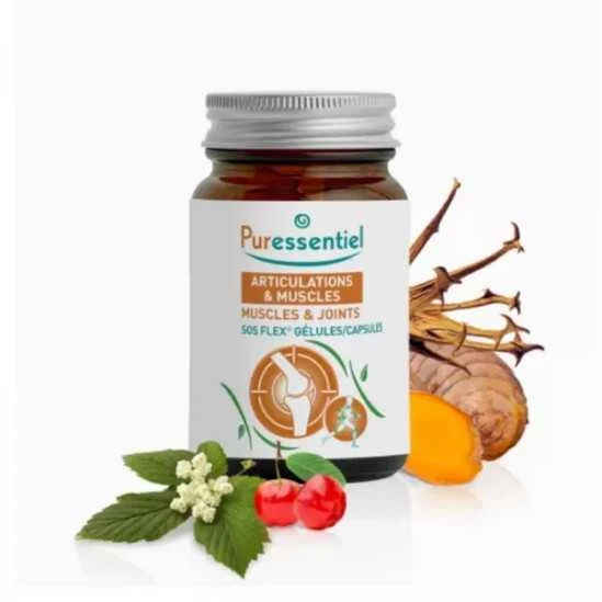Puressentiel Articulations SOS Flex 30 Gélules 1 Puressentiel Articulations SOS Flex 30 Gélules