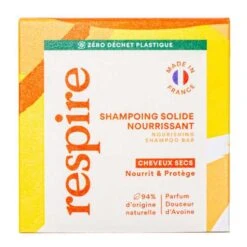 Respire Shampoing Solide Cheveux Secs 75 Grammes