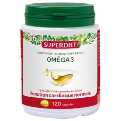 Superdiet Oméga 3 120 Capsules