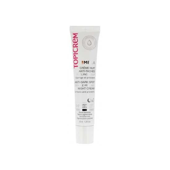 Topicrem Mela Crème De Nuit Anti Taches Peeling 40Ml 1 Topicrem Mela Crème De Nuit Anti Taches Peeling 40Ml